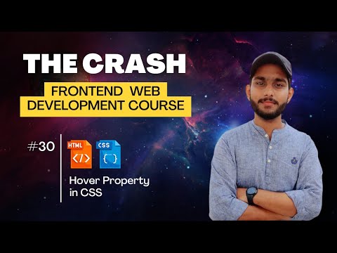 Hover property in CSS | frontend development course # 30 | ProgramWithKashif