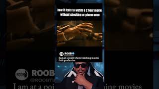 how it feels to watch a 2 hour movie without checking ur phone once