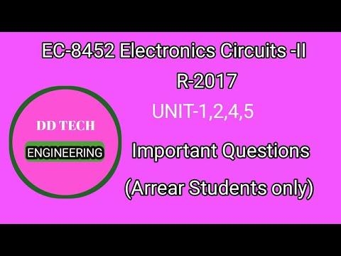 Electronics Circuits -II