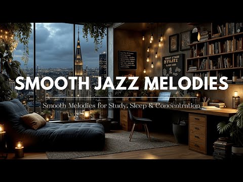 Cozy Jazz Lounge Night Smooth Melodies | Study & Work Vibes Instrumental Jazz Music