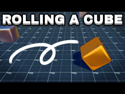 Rolling a cube - Unity Tutorial