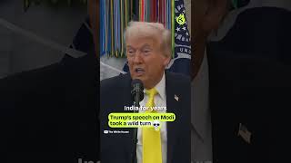 #DonaldTrump's speech on #PMModi took a WILD TURN. #briefchaat #narendramodi #kashpatel #loveislove