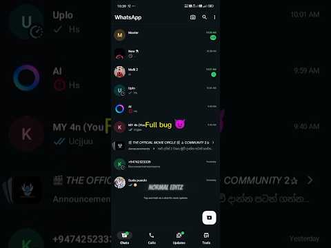 Want this bug 😈 | Whatsapp crash 2025 | #whatsappbug #bugwhatsapp #newbug #crash #whatsapp