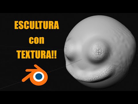 Esculpido con textura en Blender