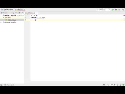 while loop