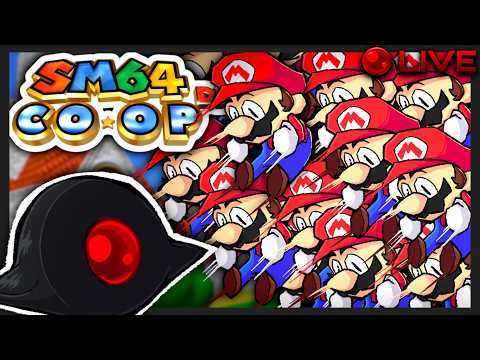 Mario 64 Online Multiplayer with Viewers