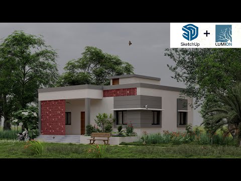 A VILLAGE HOUSE || LUMION 11 SHORT ANIMATION