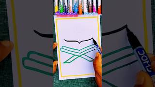 ❤✨Kurane Pak with AMAZING rehal drawing 💗💫✍️#arabicart #islamicart #shorts #art