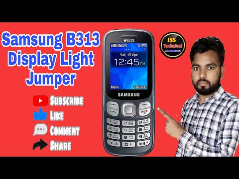 Samsung B313 Display Light Problem