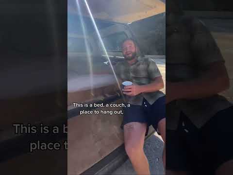 Appartement Tour  (WILD) 🚐 #shorts #vanlife  #travel