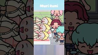 (ep5) Huntrix Are Pregnant 🤰🤰🤰  #tocaboca #shorts #kpopdemonhunter #tocashorts #rumi #viral