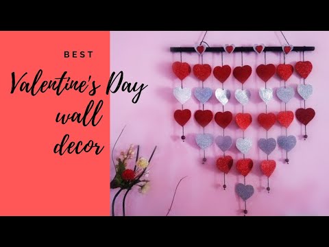 valentine's Day wall hanging | valentine's Day gift ideas | home wall decor