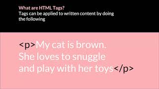 HTML Semantics