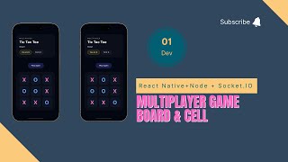 React Native UI Components for a Multiplayer Game Board & Cell