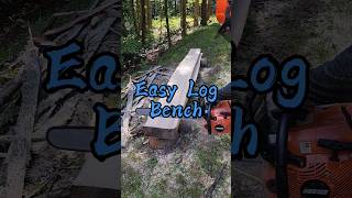 Easy Log Bench