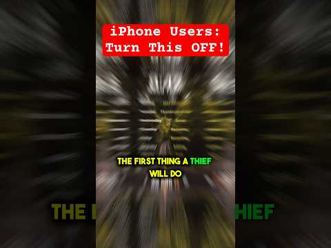 Protect Your iPhone from Thieves - Quick Setting Fix #shorts #viralshorts #iphonetips #iphonetricks