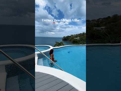 Heaven on Earth at Secret Cove Villa!😍 #stlucia #travel #shorts #vacation