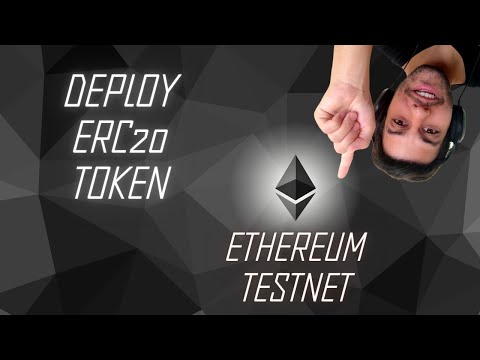 Solidity ERC20 Deploy Token - Ethereum Sepolia (Testnet)