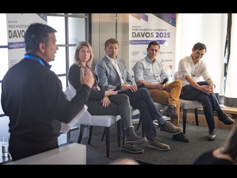 Davos 2025 - Panel with Nitin Gaur: Blockchain Infrastructure and Stablecoins for Institutional DeFi