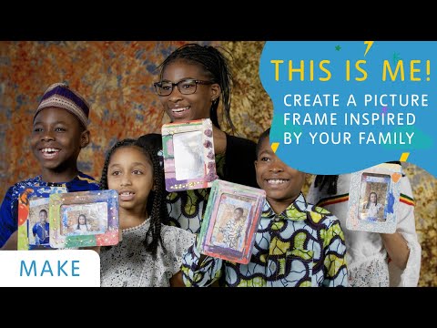 This is Me! Create a Picture Frame Inspired by Your Family | Tate Kids
