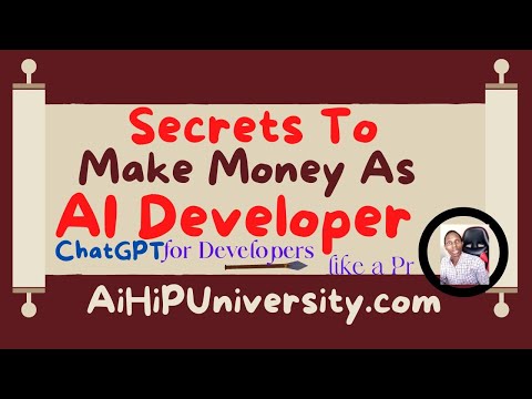 How To Make Money As A AI Developer -AI Developer Tutorial Ep3