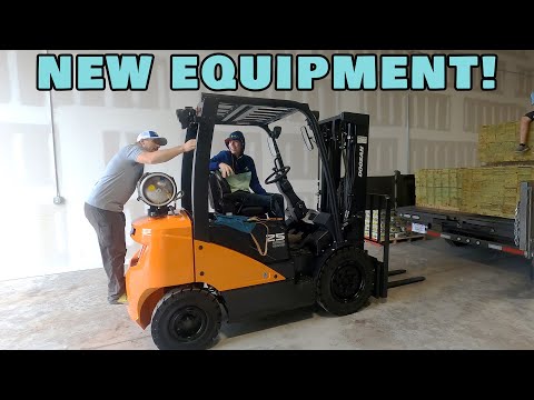 Shop Update! We Have Equipment!