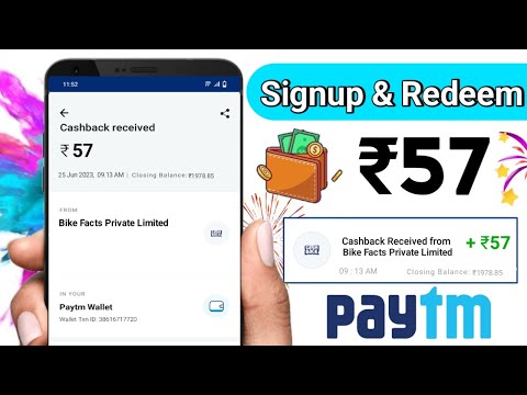 Earn Rs.57 PAYTM Cash INSTANT Paytm WALLET | New Earning App Today