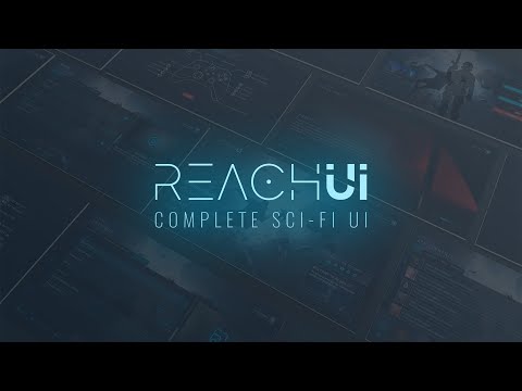 Reach - Complete Sci-Fi UI (Unity Asset)