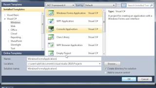 C# Tutorial Series for beginners -1- Introduction And Visual Studio Configuration