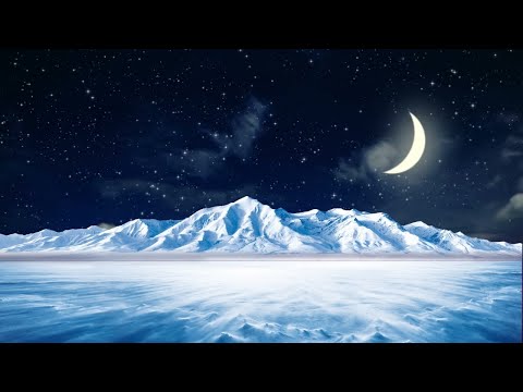 ❄️Winter Night. Fall in Deep Sleep, Body Mind Restoration, Healing of Stress & Depressive States 4K.
