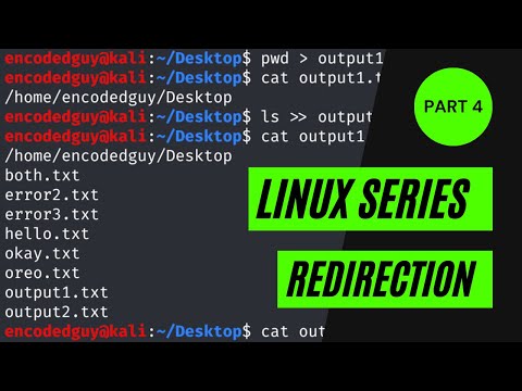 Linux Series Part 4 - Redirection stdin, stdout, stderr | rashahacks