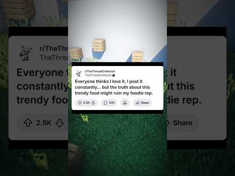 Faking the Foodie Life | Reddit Confession Story #FoodieConfession #TrendyFoodFails #shorts