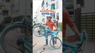 Electric Cycle ￼⚡️ vs Normal Cycle 🚲
