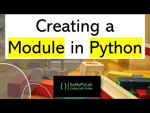 Creating a module in Python | User Defined Module in Python | SuMyPyLab