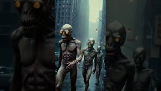 The Parade of Creatures: A Surreal March in the Urban  #cinematichorror #aianimation