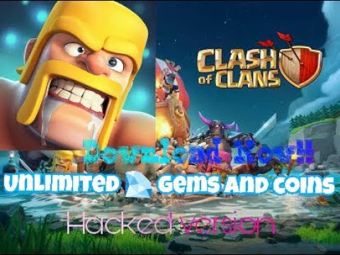 How to download clash of clans mod game(unlimited coins and gems)