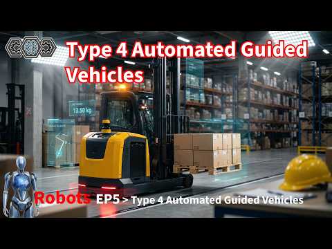Automated Guided Vehicles AGV EP5, Ten Heavy-Duty Industry Robots By Synera Enterprise AI & Robotics