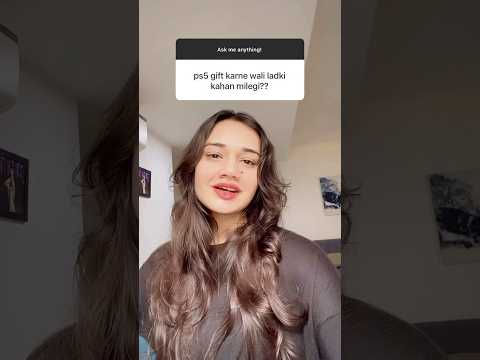 ps5 gift karne wali ladki? 🤔 | sharon verma