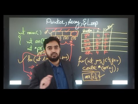 Pointer, Array and Loop in C++