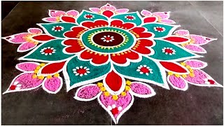 Maasi Matham Special Rangoli Design 2026 | New thipkyachi Muggulu | Sashti Pooja Simple & Easy Kolam