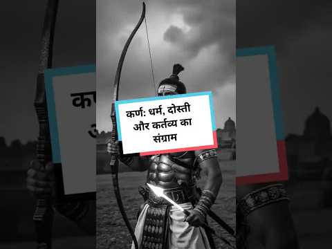 कर्ण: धर्म, दोस्ती और कर्तव्य का संग्राम  #shorts #viral #trending #youtubeshorts #viralvideo