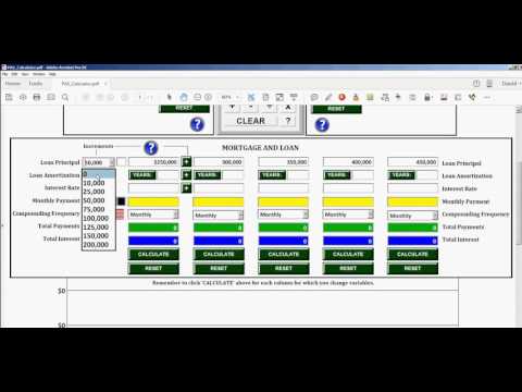 Free PDF Financial/Mortgage Calculator