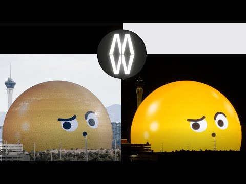 Day vs Night • Las Vegas Sphere • World’s Largest LED Screen (4K Balcony View)