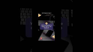 Q and A 2 #programminglanguage #icse #class9 #computerprogramming #programmingclass #motivation