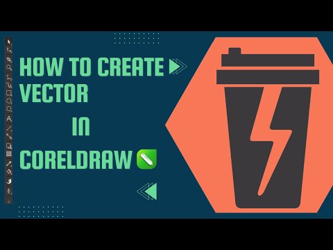 how to create Vector - Coreldraw Art - Full Tutorial Video - how to use smart fill tool