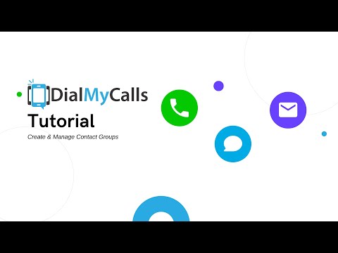 DialMyCalls Contact Groups | Create & Manage Groups for Easy Broadcasts
