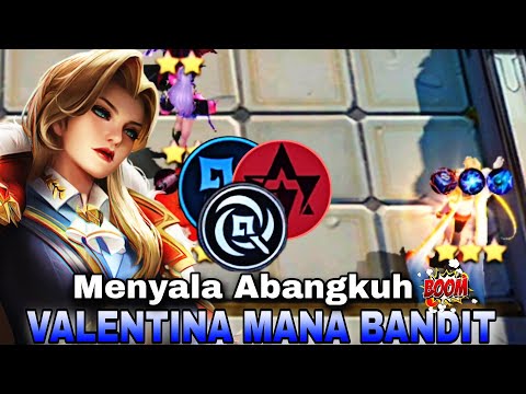 HYPER VALENTINA MANA BANDIT MENYALA ABANGKUH!!|| VALENTINA MODE ON MENGGILA  GUYS!!
