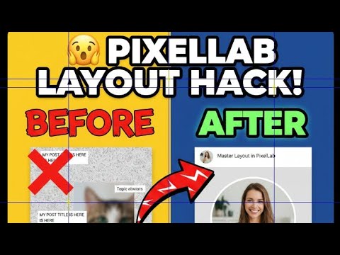 🤯 PIXELLAB LAYOUT HACK: Stop Making Ugly Designs! Go From ZERO to PRO in 10 Minutes!