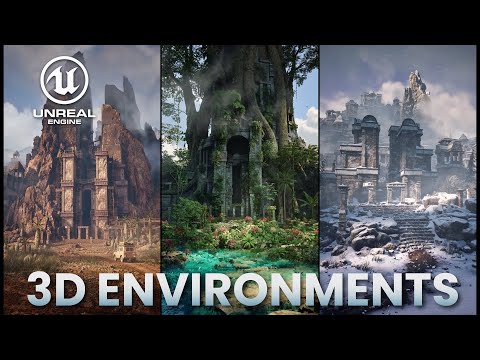 Creating 3D Environments  |  Exclusive Look Behind-the-scenes