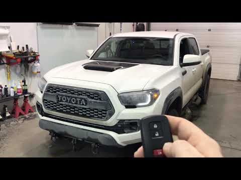 Toyota Tacoma with 3X Lock Remote Starter